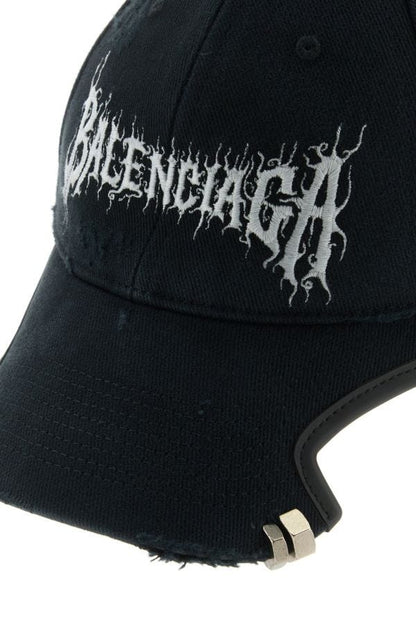 BALENCIAGA | Slate cotton baseball cap