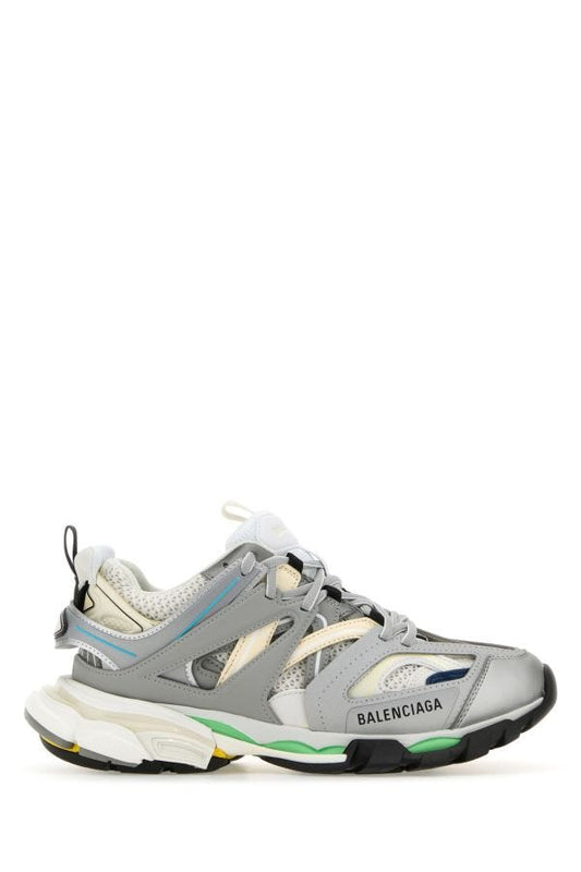 BALENCIAGA | Multicolor synthetic leather and fabric sneakers