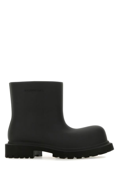 BALENCIAGA | Black EVA Steroid ankle boots