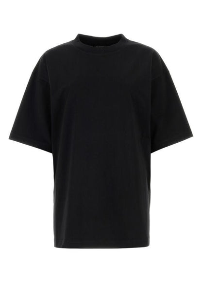 BALENCIAGA | Black cotton oversize t-shirt