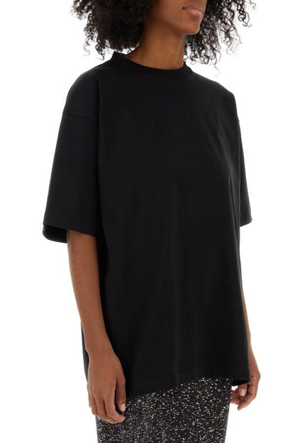 BALENCIAGA | Black cotton oversize t-shirt