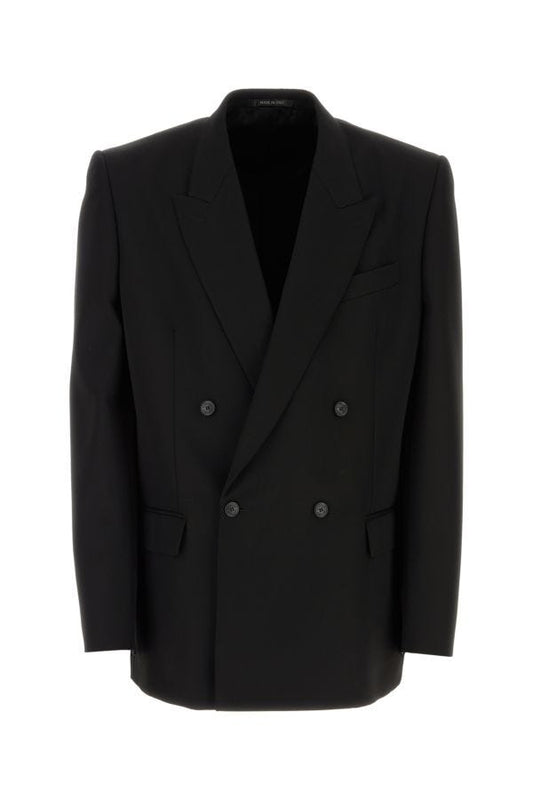 BALENCIAGA | Black wool oversize blazer