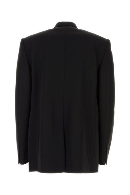BALENCIAGA | Black wool oversize blazer