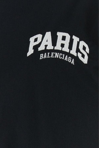 BALENCIAGA | Black cotton oversize jacket