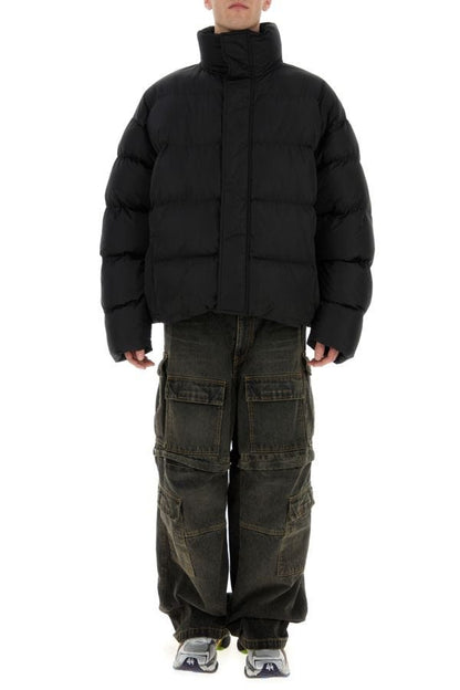 BALENCIAGA | Black polyester padded jacket