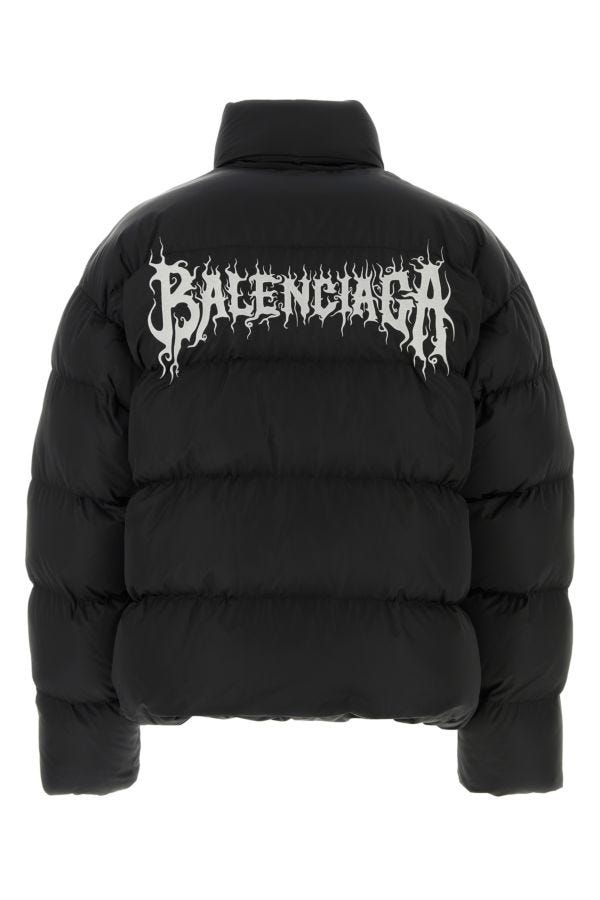 BALENCIAGA | Black polyester padded jacket