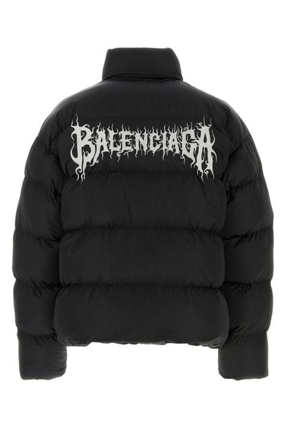 BALENCIAGA | Black polyester padded jacket
