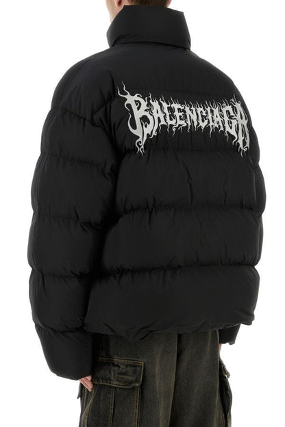 BALENCIAGA | Black polyester padded jacket
