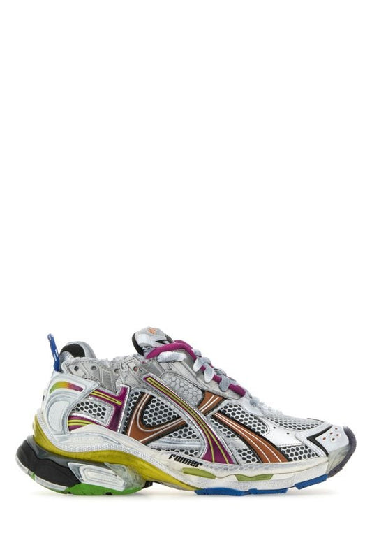 BALENCIAGA | Multicolor fabric and rubber Runner sneakers
