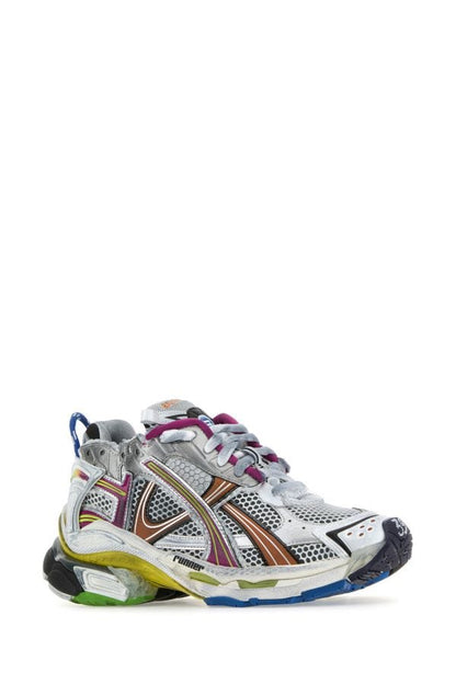BALENCIAGA | Multicolor fabric and rubber Runner sneakers