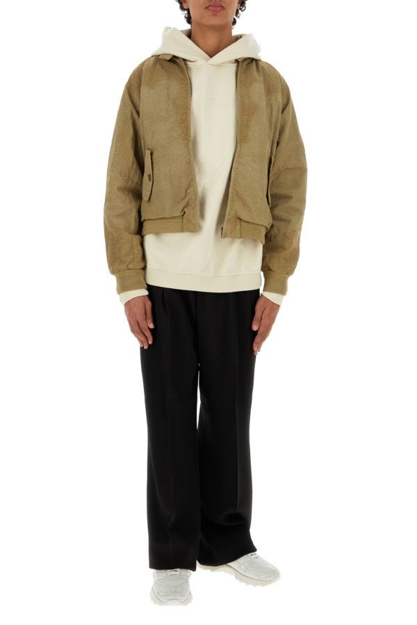 MAISON MARGIELA | Sand cotton oversize sweatshirt