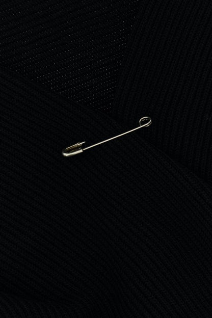 BALENCIAGA | Black wool scarf