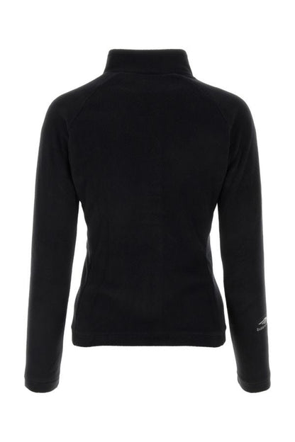 BALENCIAGA | Black pile sweatshirt