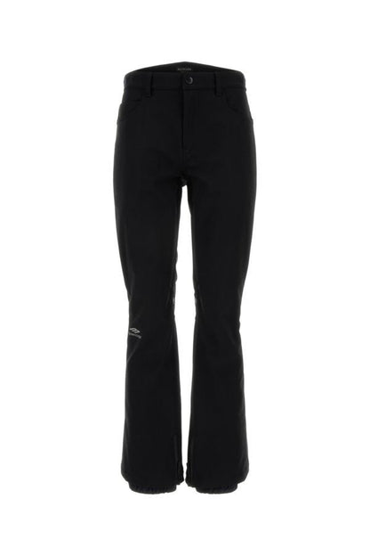 BALENCIAGA | Black stretch nylon ski pant