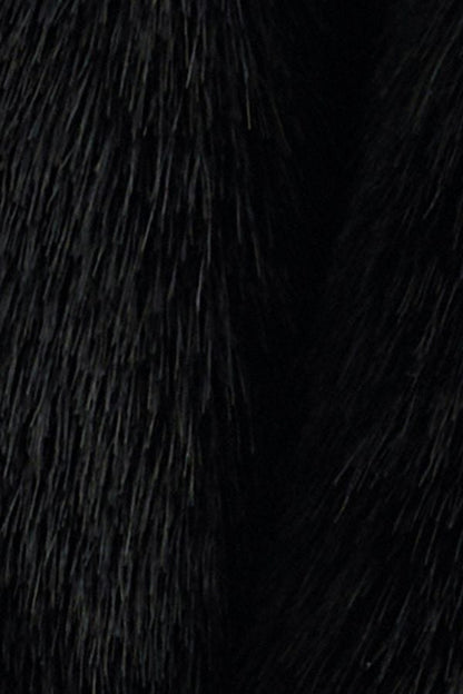 BALENCIAGA | Black eco fur coat