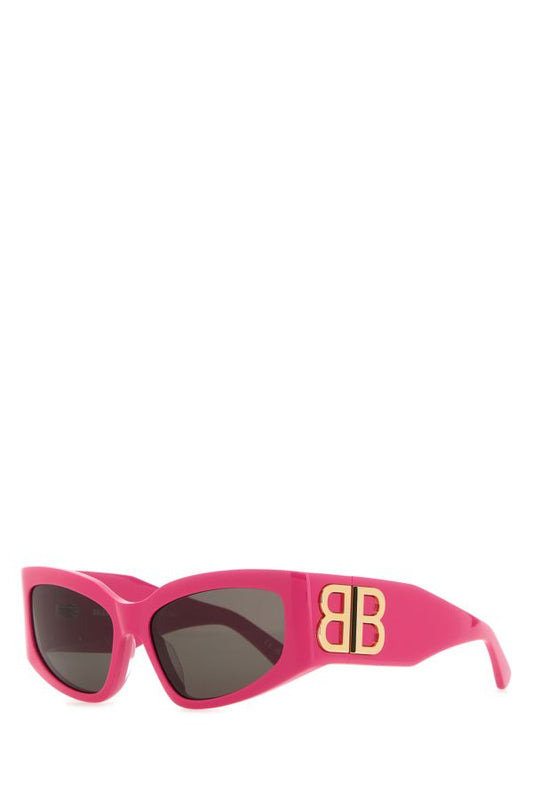 BALENCIAGA | Fuchsia acetate Bossy Cat sunglasses