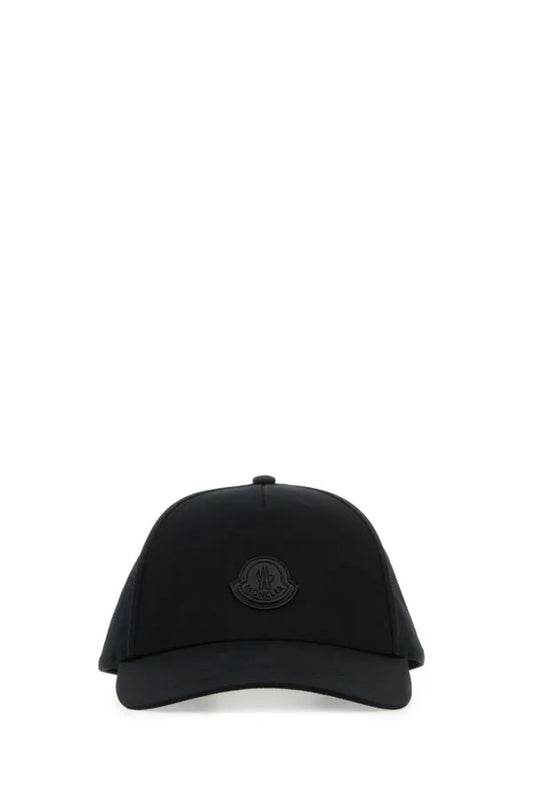 MONCLER | ブラックコットンベースボールキャップ