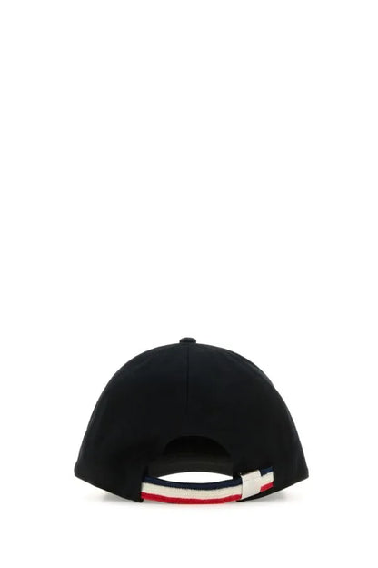 MONCLER | ブラックコットンベースボールキャップ