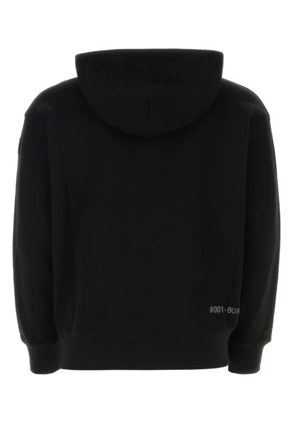 MONCLER | ブラックコットンスウェットシャツ
