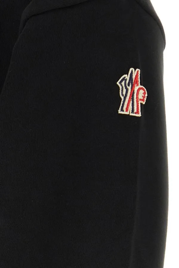 MONCLER | ブラックコットンスウェットシャツ