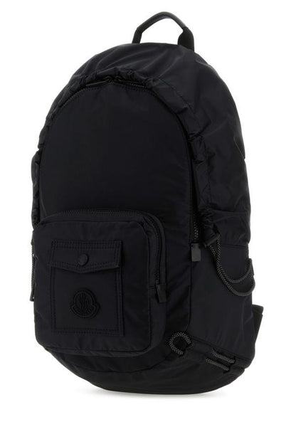 MONCLER | Black nylon Makaio backpack