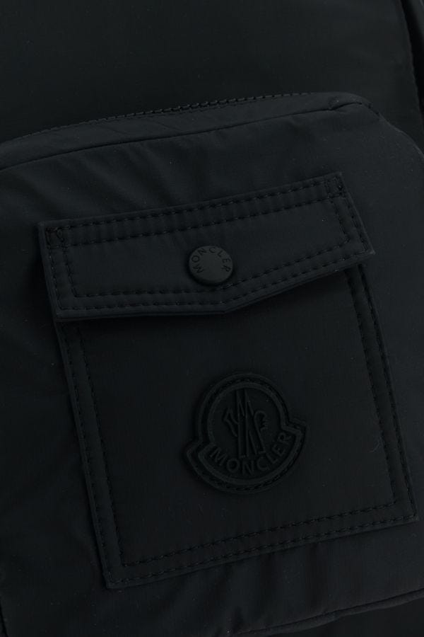 MONCLER | Black nylon Makaio backpack