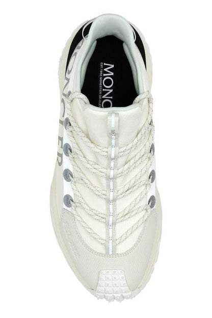 MONCLER | White fabric and rubber Trailgrip Lite2 sneakers