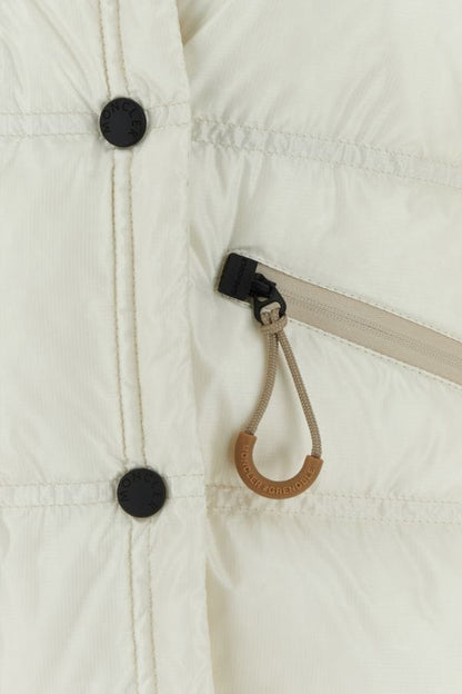 MONCLER | Ivory nylon Mauduit down jacket