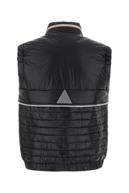 MONCLER | Black nylon Gumiane down jacket