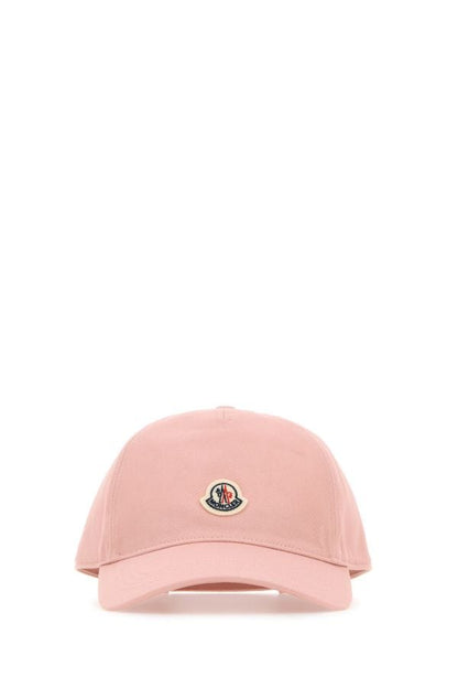 MONCLER | Pink cotton baseball cap