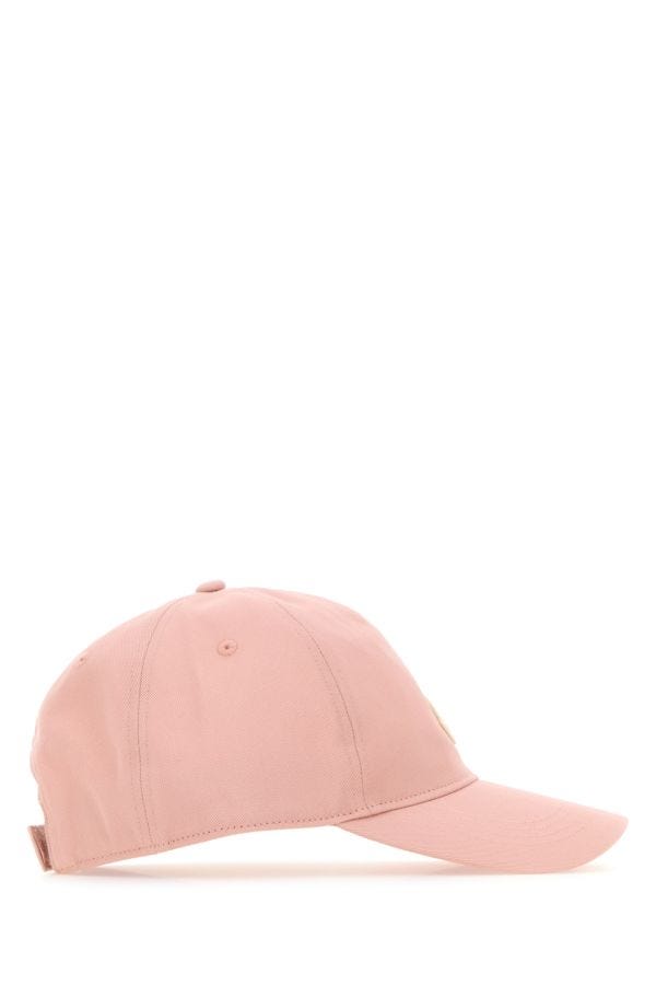 MONCLER | Pink cotton baseball cap