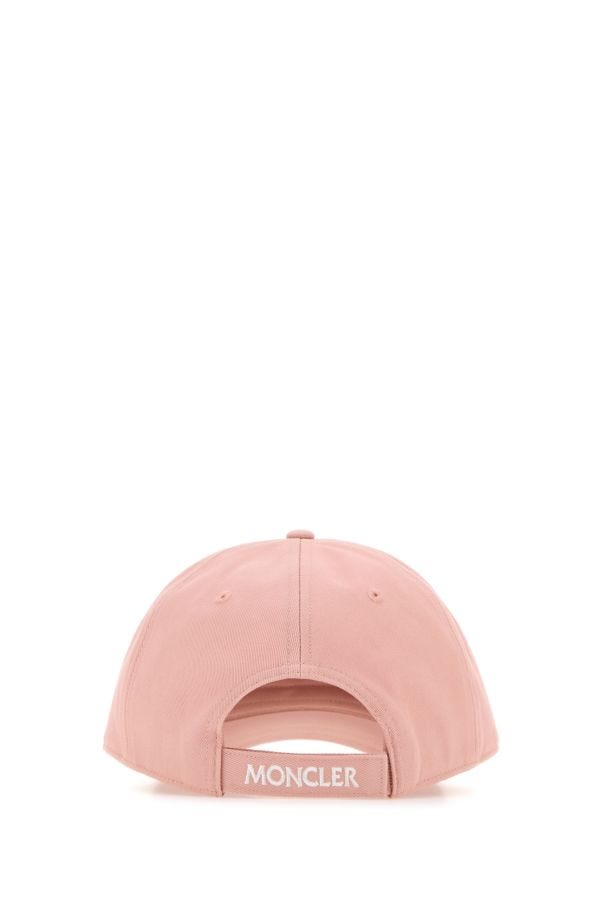 MONCLER | Pink cotton baseball cap