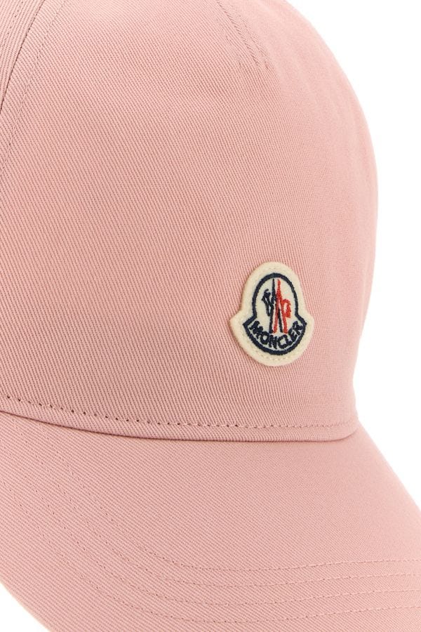 MONCLER | Pink cotton baseball cap