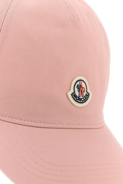 MONCLER | Pink cotton baseball cap