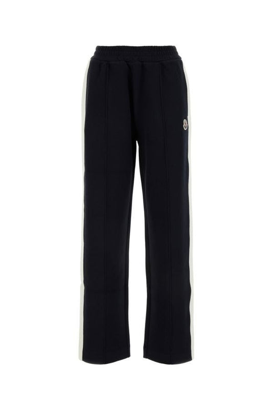 MONCLER | Midnight blue stretch cotton blend joggers