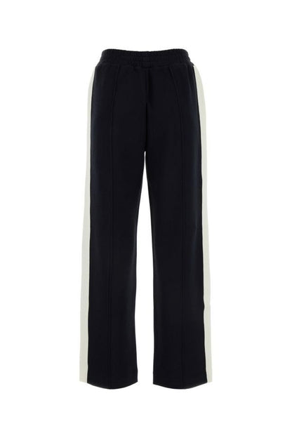 MONCLER | Midnight blue stretch cotton blend joggers