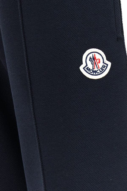 MONCLER | Midnight blue stretch cotton blend joggers