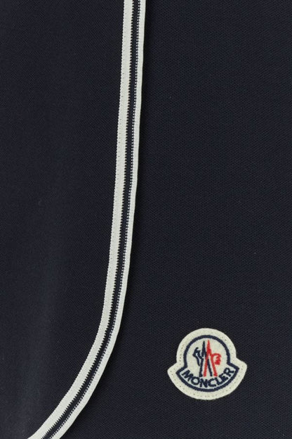 MONCLER | Midnight blue cotton mini skirt