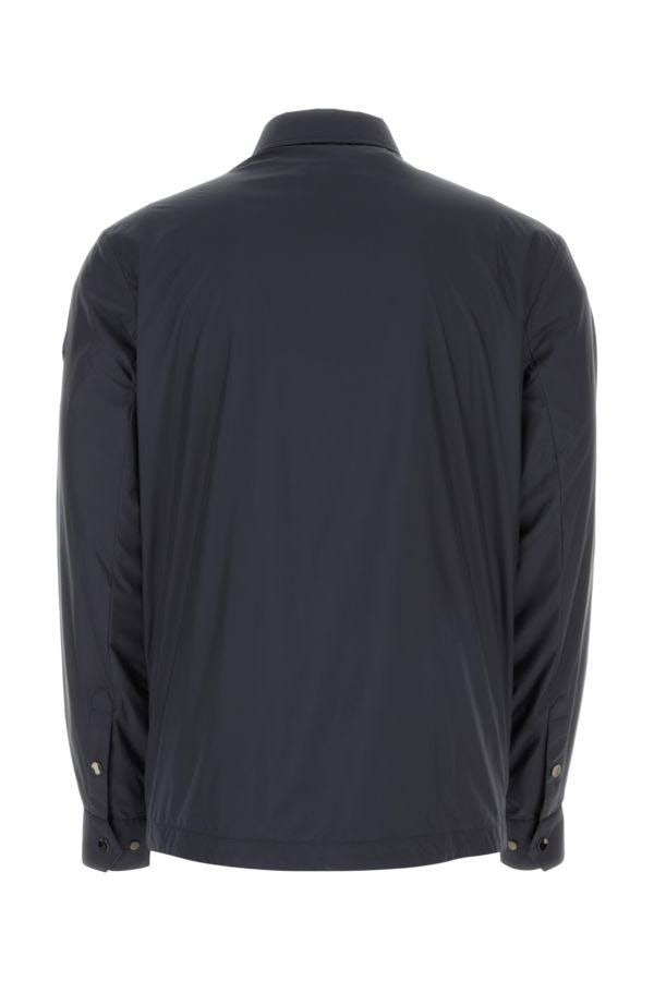 MONCLER | Navy blue polyester Piz jacket