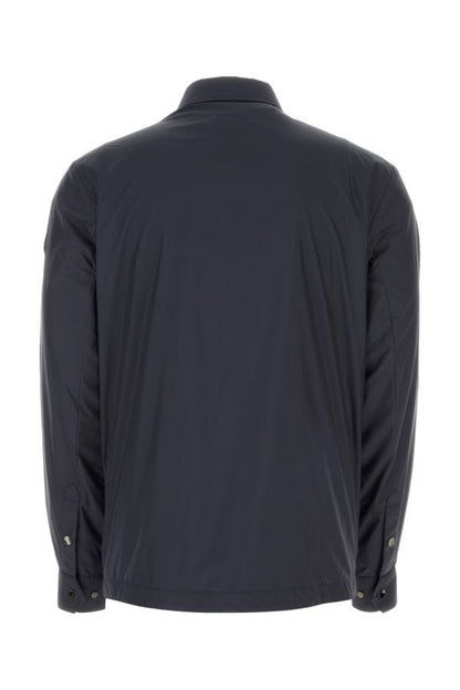 MONCLER | Navy blue polyester Piz jacket
