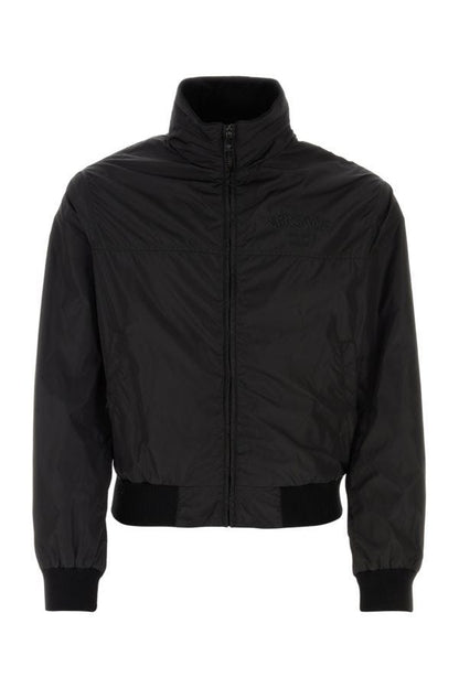 VERSACE | Black nylon jacket