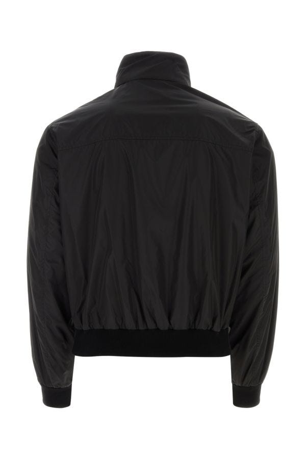 VERSACE | Black nylon jacket