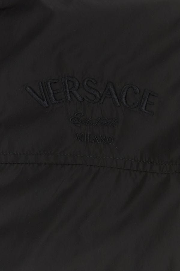 VERSACE | Black nylon jacket