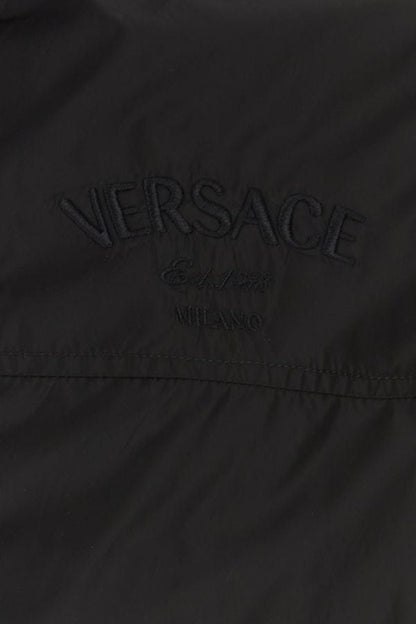 VERSACE | Black nylon jacket