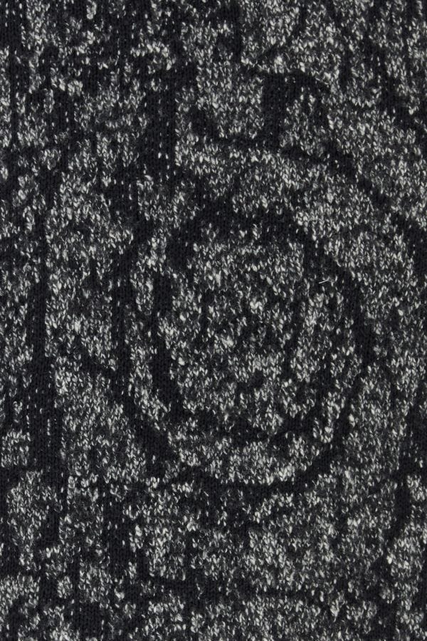 VERSACE | Embroidered cotton blend sweater