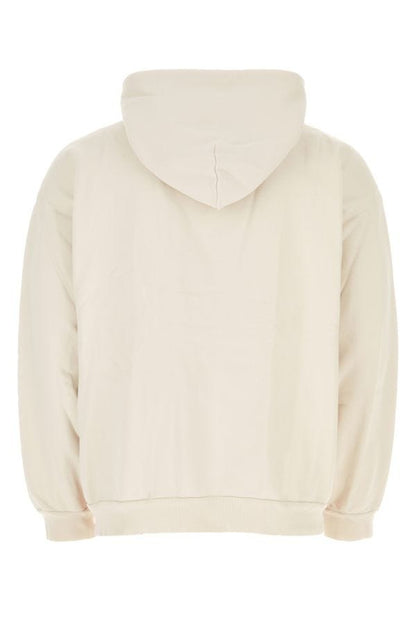 BALENCIAGA | Ivory cotton sweatshirt