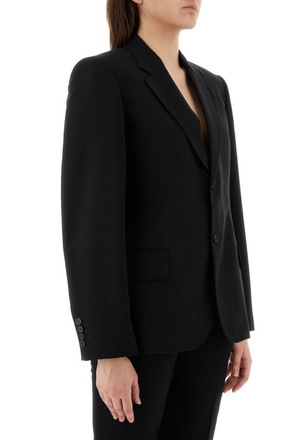 BALENCIAGA | Black wool blazer