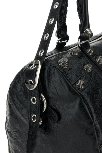 BALENCIAGA | Black nappa leather Le Cagole shopping bag