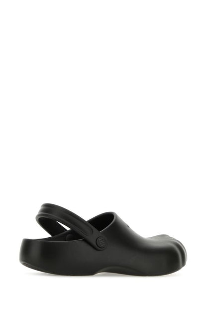 BALENCIAGA | Black rubber Sunday sandals