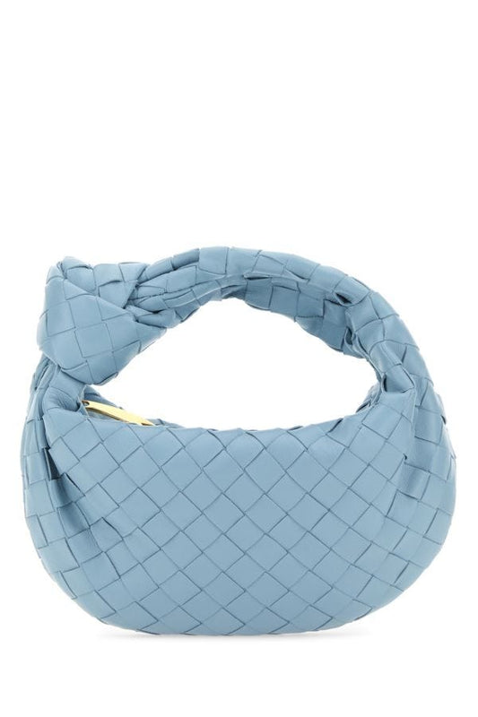 BOTTEGA VENETA | Powder blue nappa leather mini Jodie handbag
